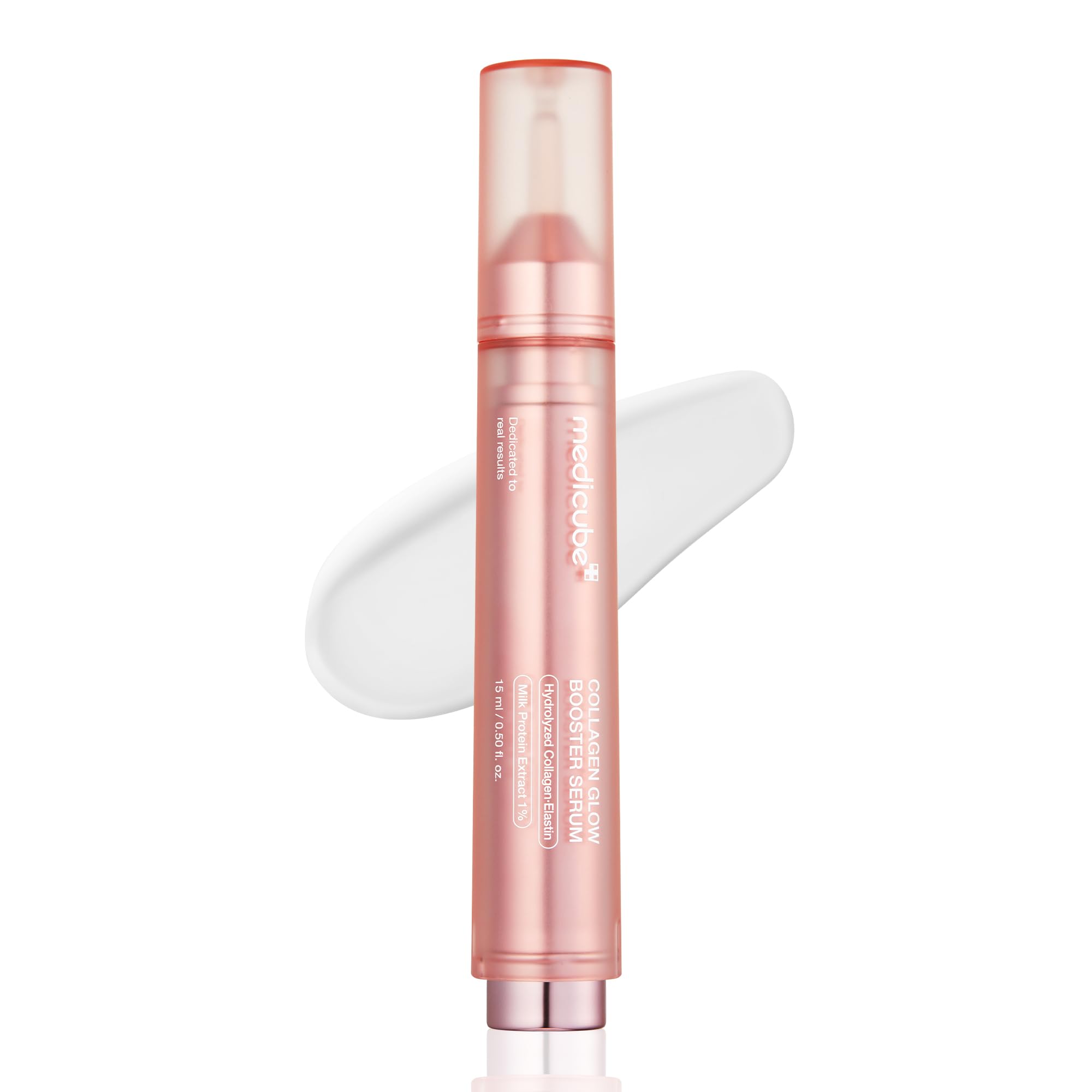 Medicube Collagen Glow Booster Milk Serum - Twist & Click - Radiance & Hydration with Niacinamide, Milk Protein Extract, Hydrolyzed Collagen medicube buy supplements canada