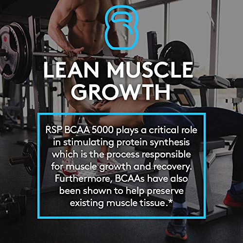 RSP BCAA 5000 (30 Serv), Premium BCAA Capsules for Post Workout Muscle Recovery RSP NUTRITION buy supplements canada