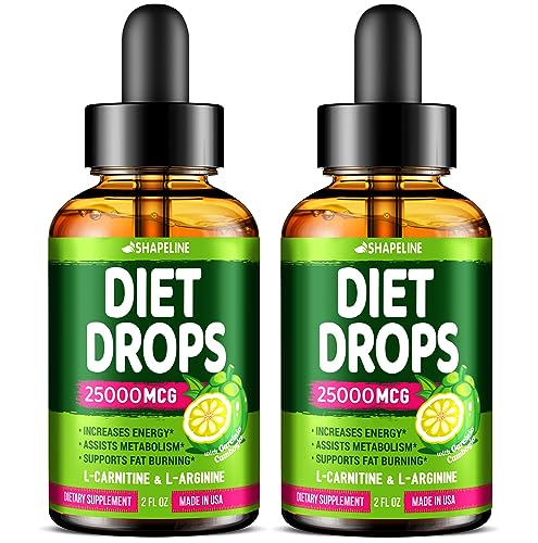 (Pack of 2) Weight Loss Drops - Made in USA - Appetite Suppressant for Women & Men SHAPELINE buy supplements canada