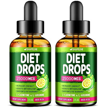 (Pack of 2) Weight Loss Drops - Made in USA - Appetite Suppressant for Women & Men SHAPELINE buy supplements canada