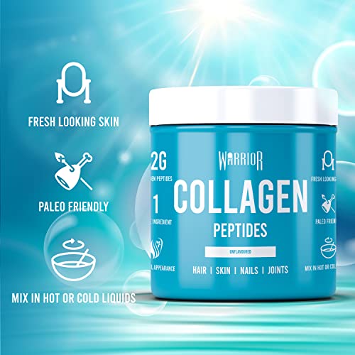 Warrior Collagen Peptides - Collagen Powder - 180g - Made from Premium Bovine Hydrolysed Collagen Warrior buy supplements canada