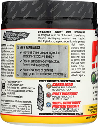 Bluebonnet Nutrition Extreme Edge Pre workout, Muscle Recharging Formula, Increases Bluebonnet buy supplements canada