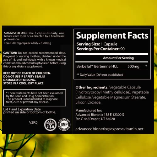 Advanced Bionetix 1500mg Advanced Bioavailability Micronized Berberine Supplement All Advanced Bionetix buy supplements canada