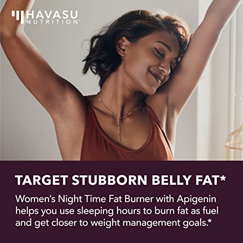 Night Time Fat Burner for Women | Weight Loss and Sleep Support Blend With Apigenin HAVASU NUTRITION buy supplements canada