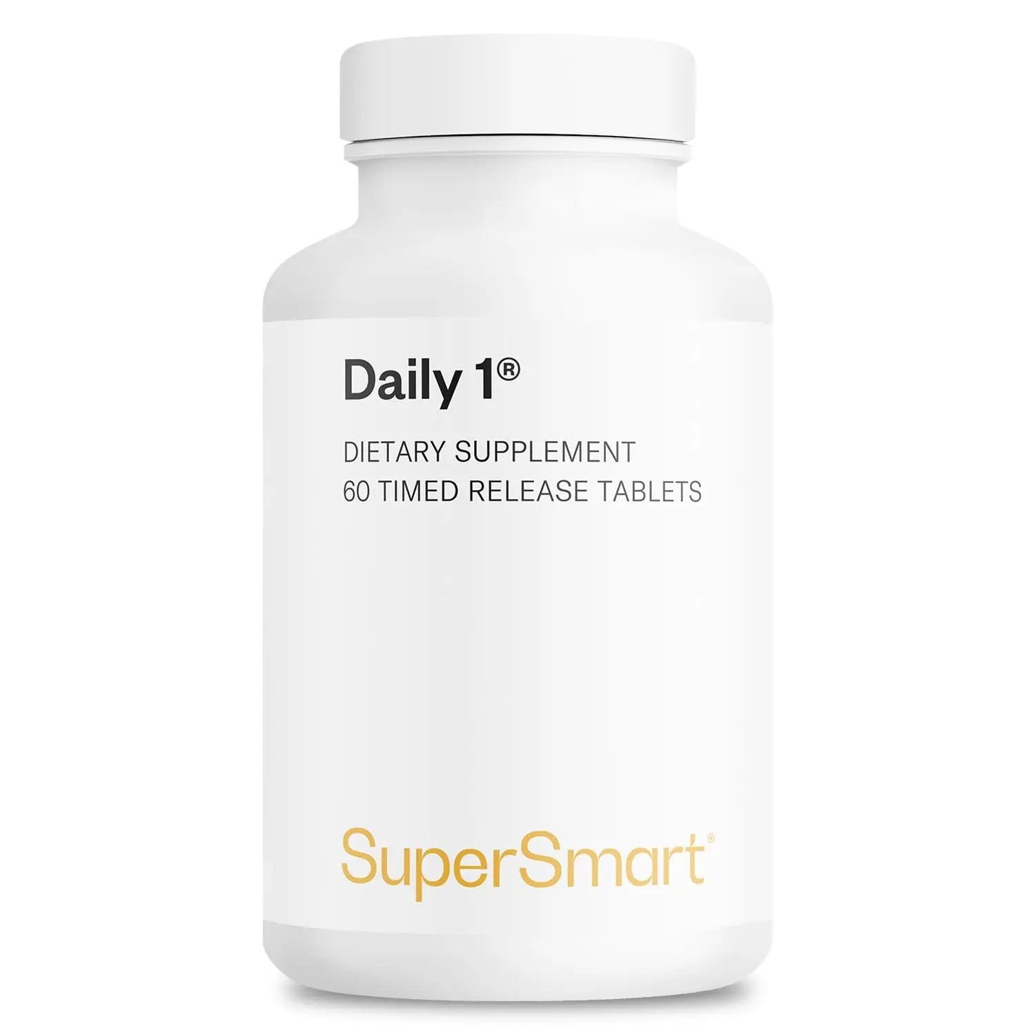 Supersmart - Daily 1® Timed Release - Multivitamin Supplement for Women & Men - with BioPQQ®, Vitamin A, B, C, D & E, Biotin, Quercetin & Fisetin | Supersmart buy supplements canada
