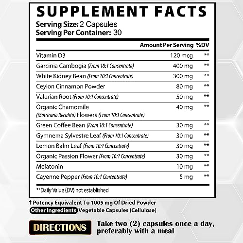 12in1 Night Time Fat Burner for Women - VitaminD.3, Garcinia Cambogia, White Kidney Bean Satoomi buy supplements canada