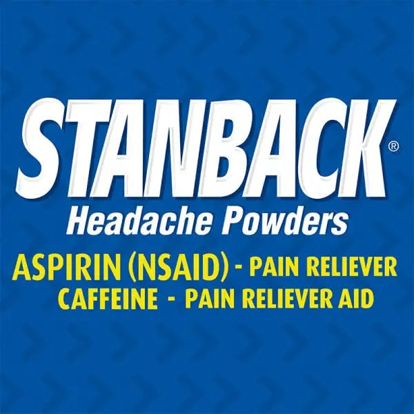 Stanback Headache Powders, Fast Pain Relief with Aspirin (NSAID) and Caffeine, 50 Count (3 Pack) Stanback buy supplements canada
