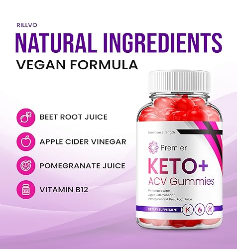 Rillvo (3 Pack) Premier Keto ACV Gummies - Official - Keto Premiere ACV Advanced Formula Rillvo buy supplements canada