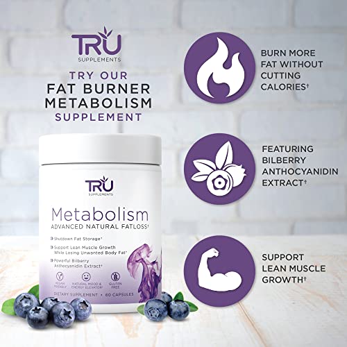TRU Metabolism, Advanced Fat Loss, Fight Cravings, Boost Mood, No Jitters or Crash TRU Supplements buy supplements canada