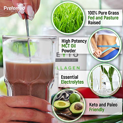 Keto Collagen Protein Powder with MCT Oil – Keto and Paleo Friendly Grass Fed and Pasture Preferred Elements buy supplements canada