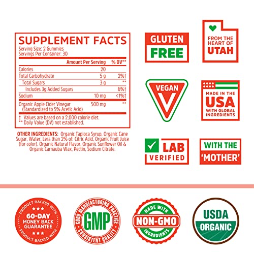 Zhou Nutrition Apple Cider Vinegar Gummies with The Mother, ACV Detox & Cleanse Zhou Nutrition buy supplements canada