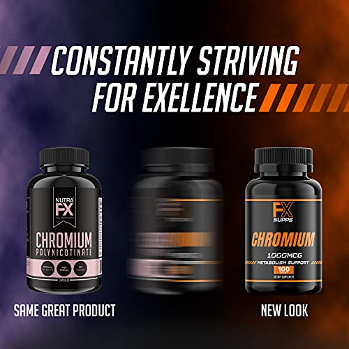 FX Supps Chromium Polynicotinate 1000 mcg (100 Capsules) Weight Management Supplements FXSUPPS buy supplements canada