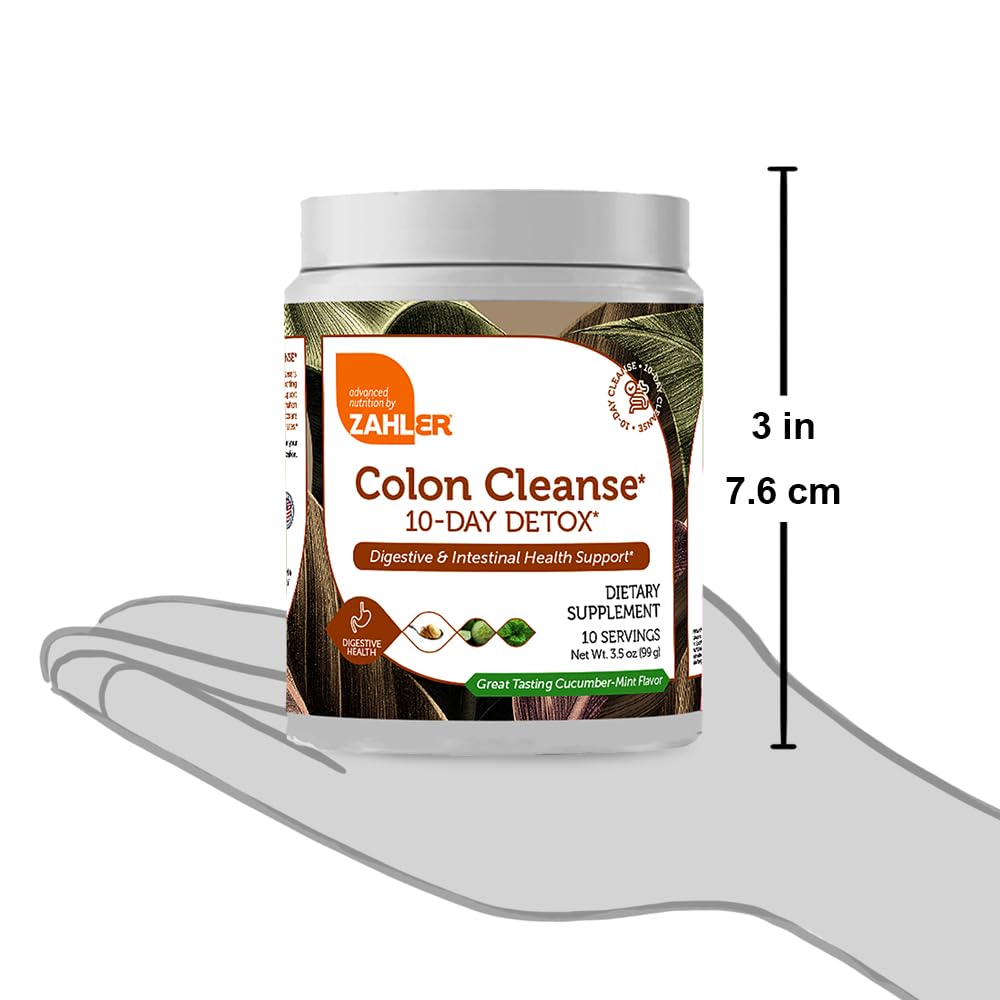 Zahler Colon Cleanse, 10 Day Detox and Gut Health Support, Intestinal Cleanse Supplement Zahler buy supplements canada