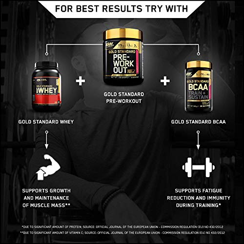 Optimum Nutrition Gold Standard Pre Workout Watermelon Flavoured Powder, 330g Optimum Nutrition buy supplements canada