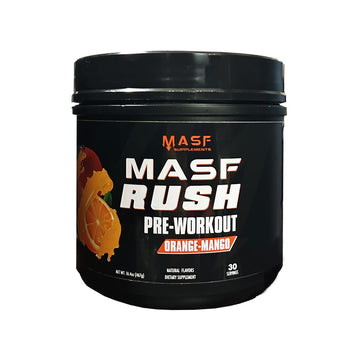 MASF Rush Pre-Workout (Orange-Mango) MASF buy supplements canada