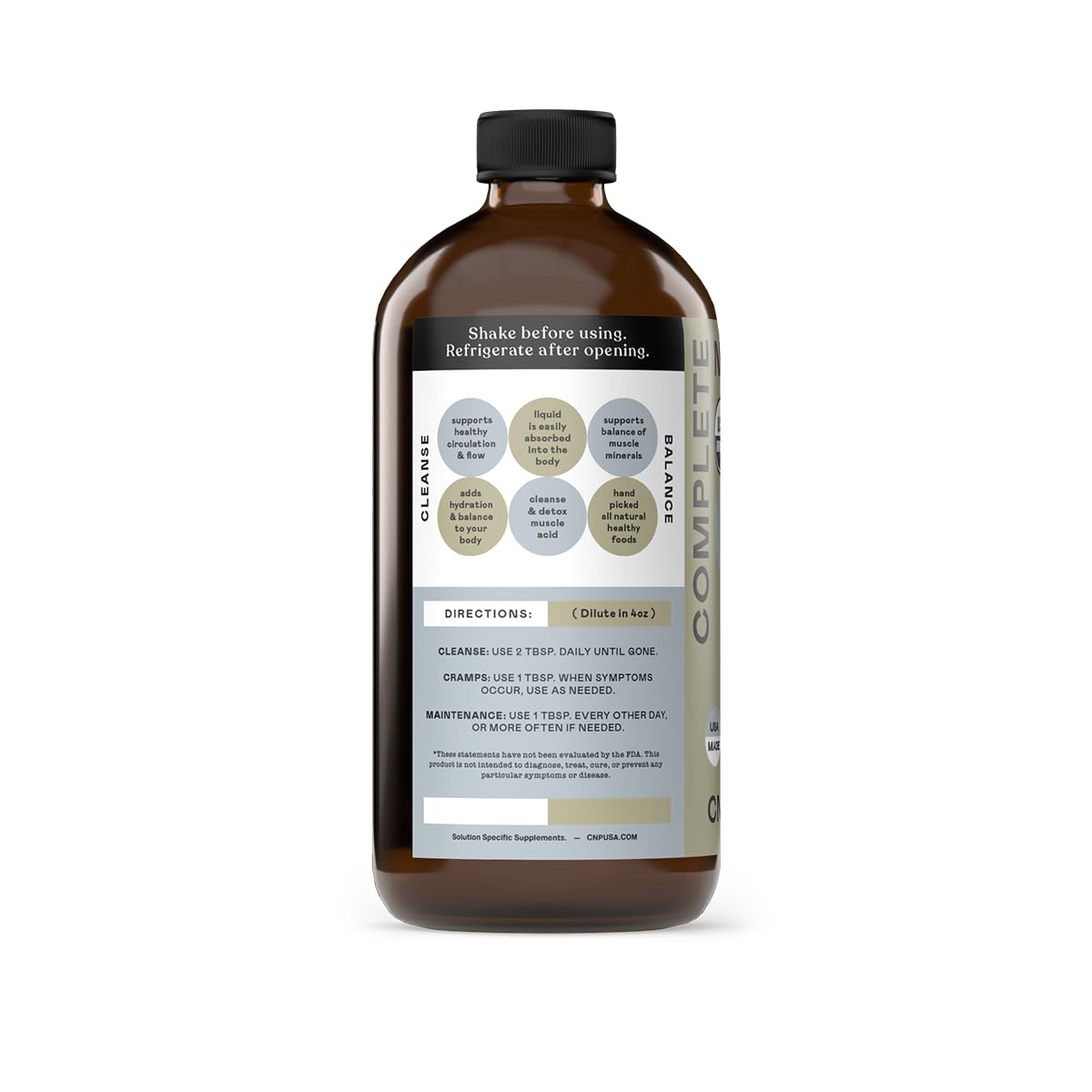 Complete Natural Products Cramp Complete - 16oz Glass Bottle Complete Natural Products buy supplements canada