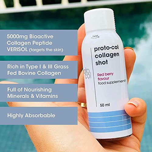 Proto-col, Women’s Liquid Collagen Drink, 10 Shots of Type 1 and 3 Collagen for Body Proto-Col buy supplements canada