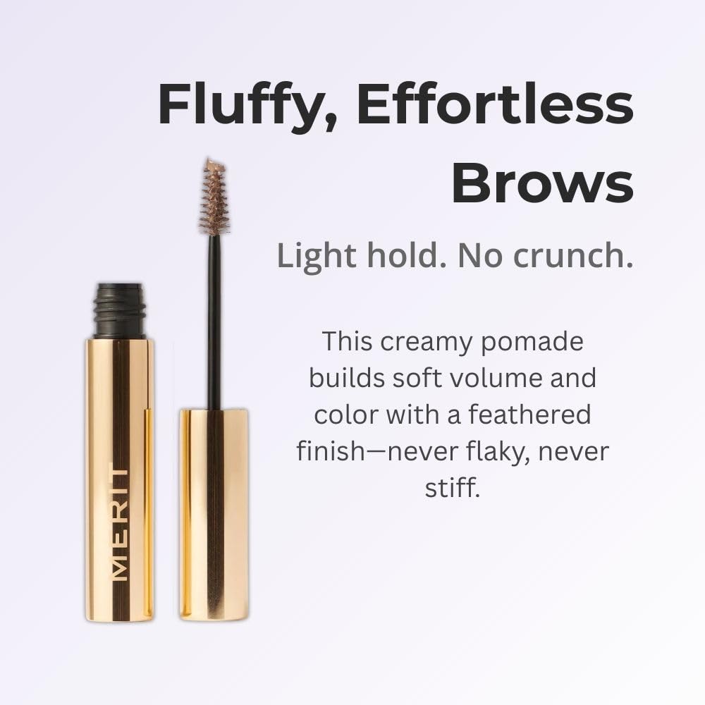Merit Brow 1980 Volumizing Tinted Eyebrow Gel-Pomade - Taupe - Taupe with Cool Undertones Merit buy supplements canada