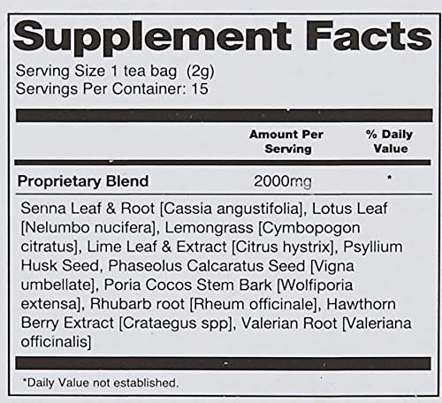 Teami 30-Day Teatox Kit - All Natural Colon Cleanse and Detox Tea - Morning Kickstart Teami buy supplements canada