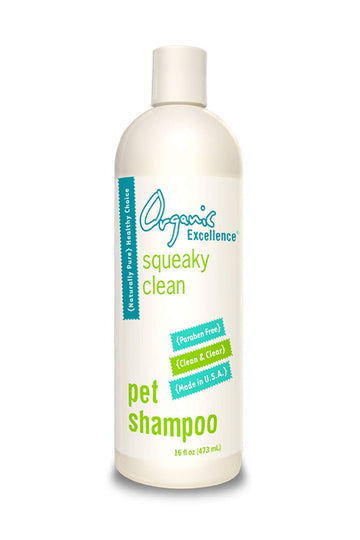 Organic Excellence Mild Dog Shampoo, Great for All Pets: Dogs, Puppies, Cats, Horses, Formulated for Sensitive Skin, Made with Aloe and Nourishing Botanicals - 16oz Organic Excellence buy supplements canada