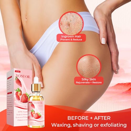 BASSI 2PCS Yoni Oil Organic Feminine Oil Vaginal Moisturizer - Ph Balance for Women - Feminine Deodorant BASSI buy supplements canada