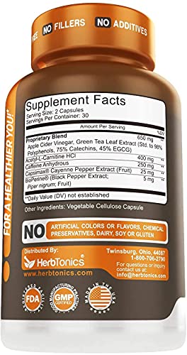 Thermogenic Fat Burner | Weight Loss Pills for Women and Men | Fat Burners Supplement Herbtonics buy supplements canada