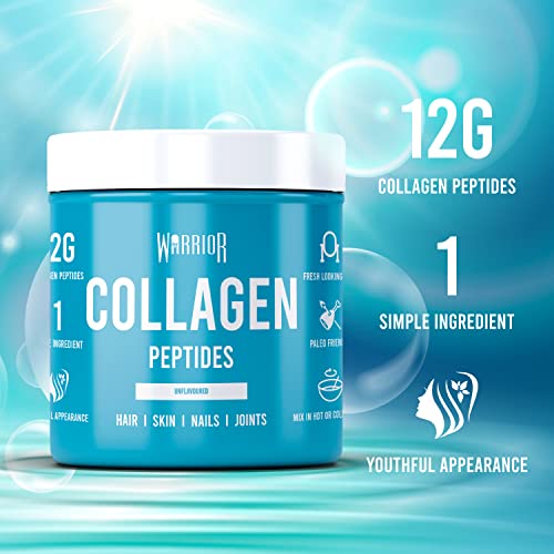 Warrior Collagen Peptides - Collagen Powder - 180g - Made from Premium Bovine Hydrolysed Collagen Warrior buy supplements canada