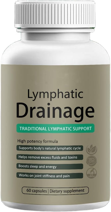 MOKA Lymphatic Drainage Capsules, New Maximum Potency Formula with Dandelion Extract, Cleavers Extract - Supports Cellulite Reduction 60 Capsules.xx MOKA buy supplements canada