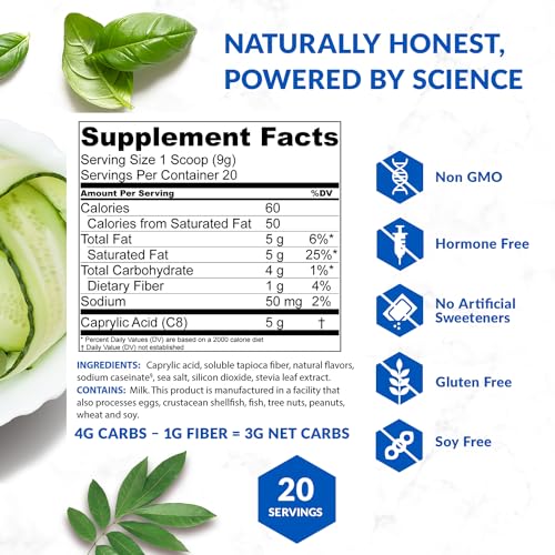 BioTrust Keto Elevate – Pure C8 MCT Oil Powder – Ketogenic Diet Supplement & Paleo BioTrust buy supplements canada