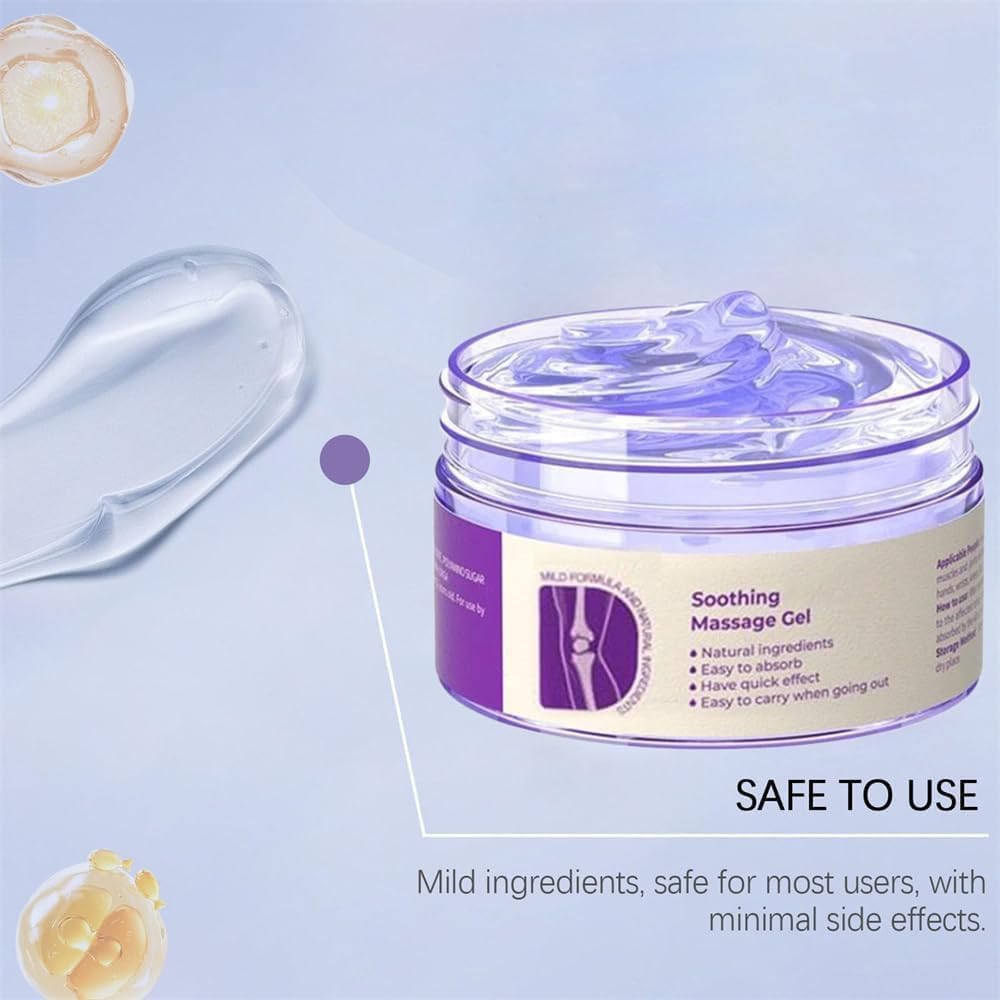 2PCS Joint Purple Gel, Purple Relief Soothing Massage Cream,Joint Activities Throughout The Body, Soothes Knees, Lumbar, Neck, Hands, and Feet Aoamsfu buy supplements canada