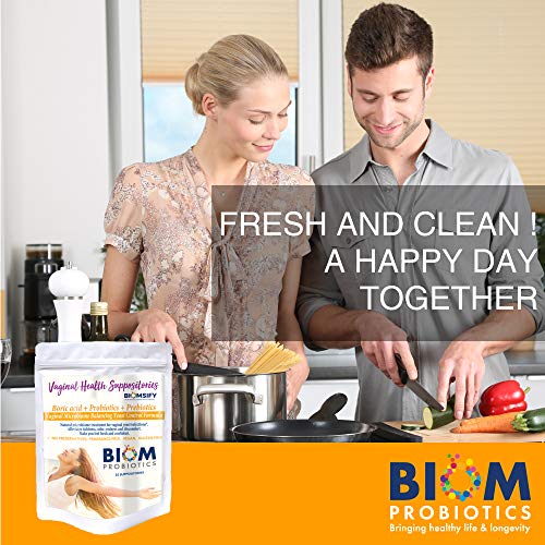 Biom Probiotics Prebiotics Boric acid Suppositories . Feminine Health Probiotic for Infections Biom Probiotics buy supplements canada