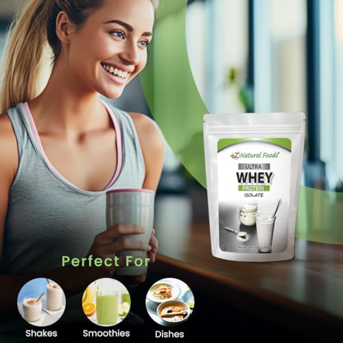Z Natural Foods Whey Protein Powder Isolate, Unsweetened Protein Powder Enriched Z Natural Foods buy supplements canada