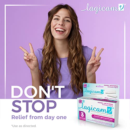 Lagicam Vaginal Yeast Infection, Antifungal 3 Day Miconazole Nitrate Treatment Cream, Relief for Itching LAGICAM V buy supplements canada