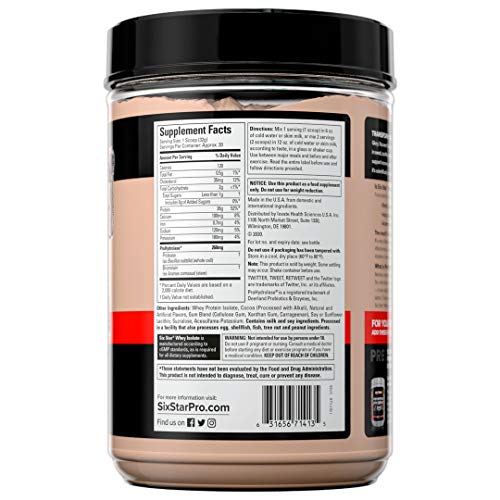 Whey Protein Isolate Six Star 100% Whey Isolate Protein Powder Whey Protein Powder Six Star buy supplements canada