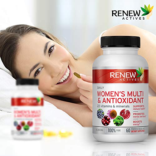 Renew Actives Women's Multi-Vitamin & Antioxidant: Daily Health Supplement for Woman Renew Actives buy supplements canada