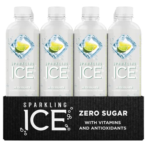 Sparkling Ice, Lemon Lime Sparkling Water, Zero Sugar Flavored Water, with Vitamins Sparkling ICE buy supplements canada
