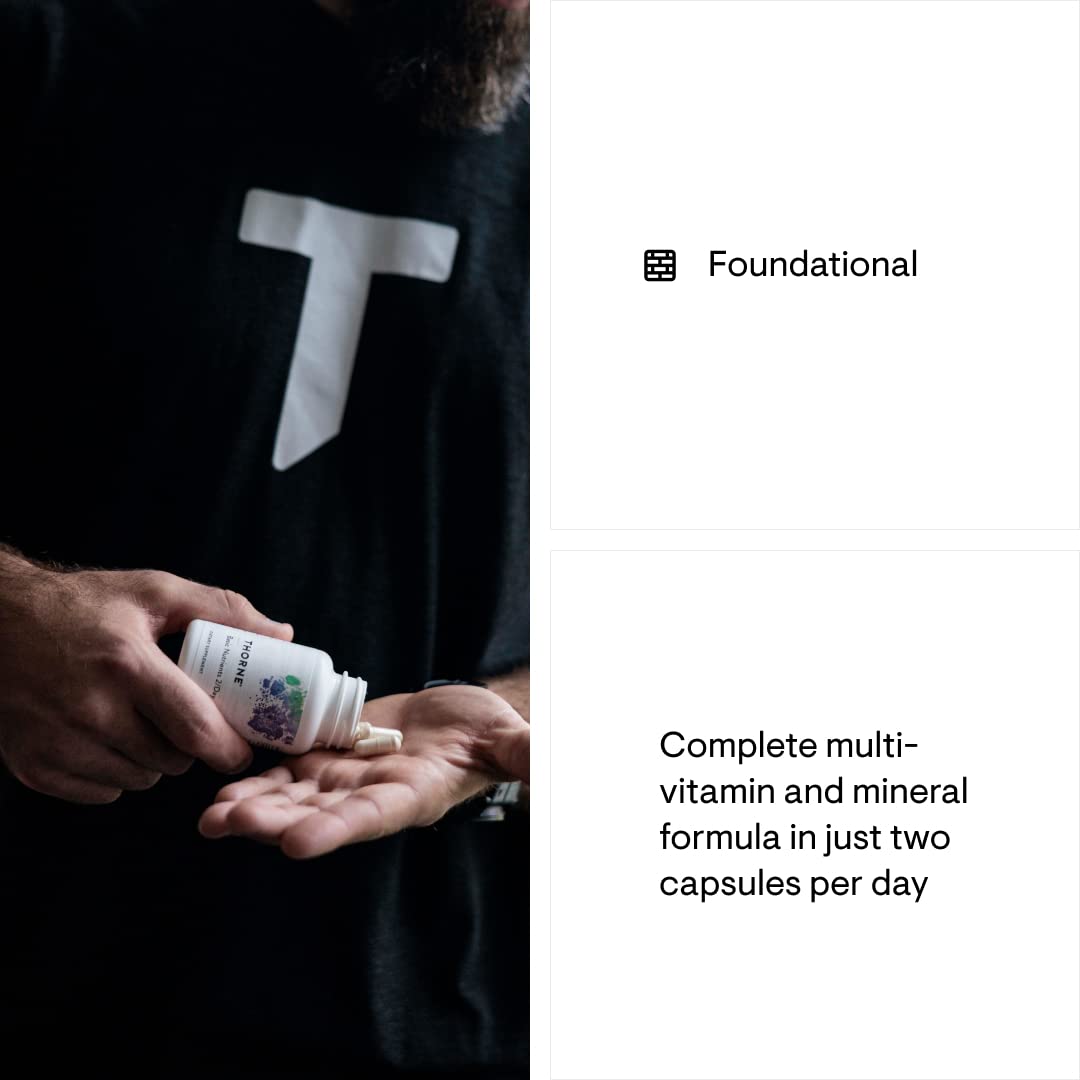 THORNE Basic Nutrients 2/Day - Comprehensive Daily Multivitamin with Optimal Bioavailab THORNE buy supplements canada
