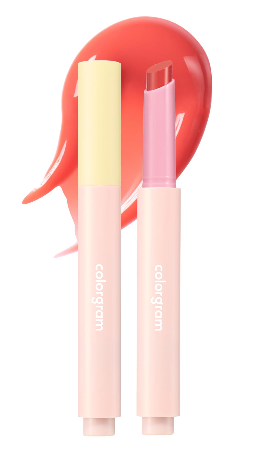 COLORGRAM Fruity Glass Stick 02 DARLING PAPAYA | Long-Lasting Juicy Lip Tint with Radiant, Glossy Finish | Melting Syrupy Texture for Vibrant, Hydrated Lips | Non-Sticky Shine COLORGRAM buy supplements canada