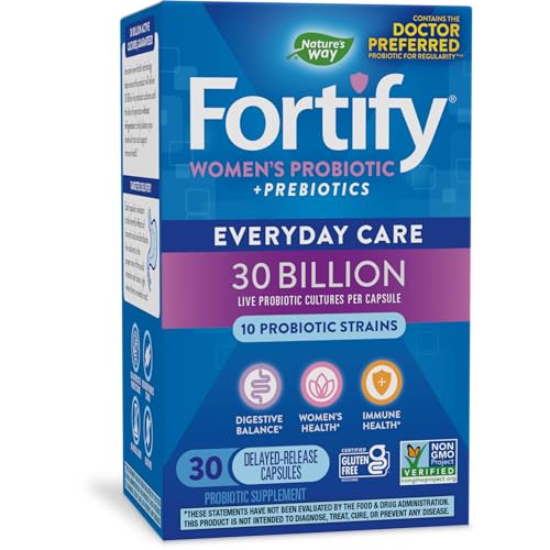Nature's Way Fortify Probiotics for Women + Prebiotic, Digestive*, Immune*, and Vaginal Nature's Way buy supplements canada
