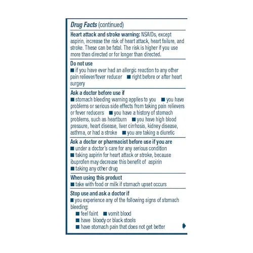Advil Pain Reliever and Fever Reducer, Ibuprofen 200mg for Pain Relief - 50 Coated Tablets Advil buy supplements canada