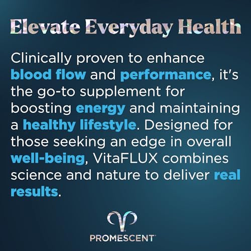 Promescent VitaFLUX Women's Nitric Oxide Booster Supplement, Boost Energy & Performance Promescent buy supplements canada