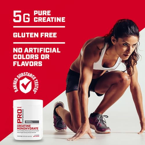 GNC Pro Performance Pro Performance Creatine Monohydrate - 50 Servings GNC buy supplements canada