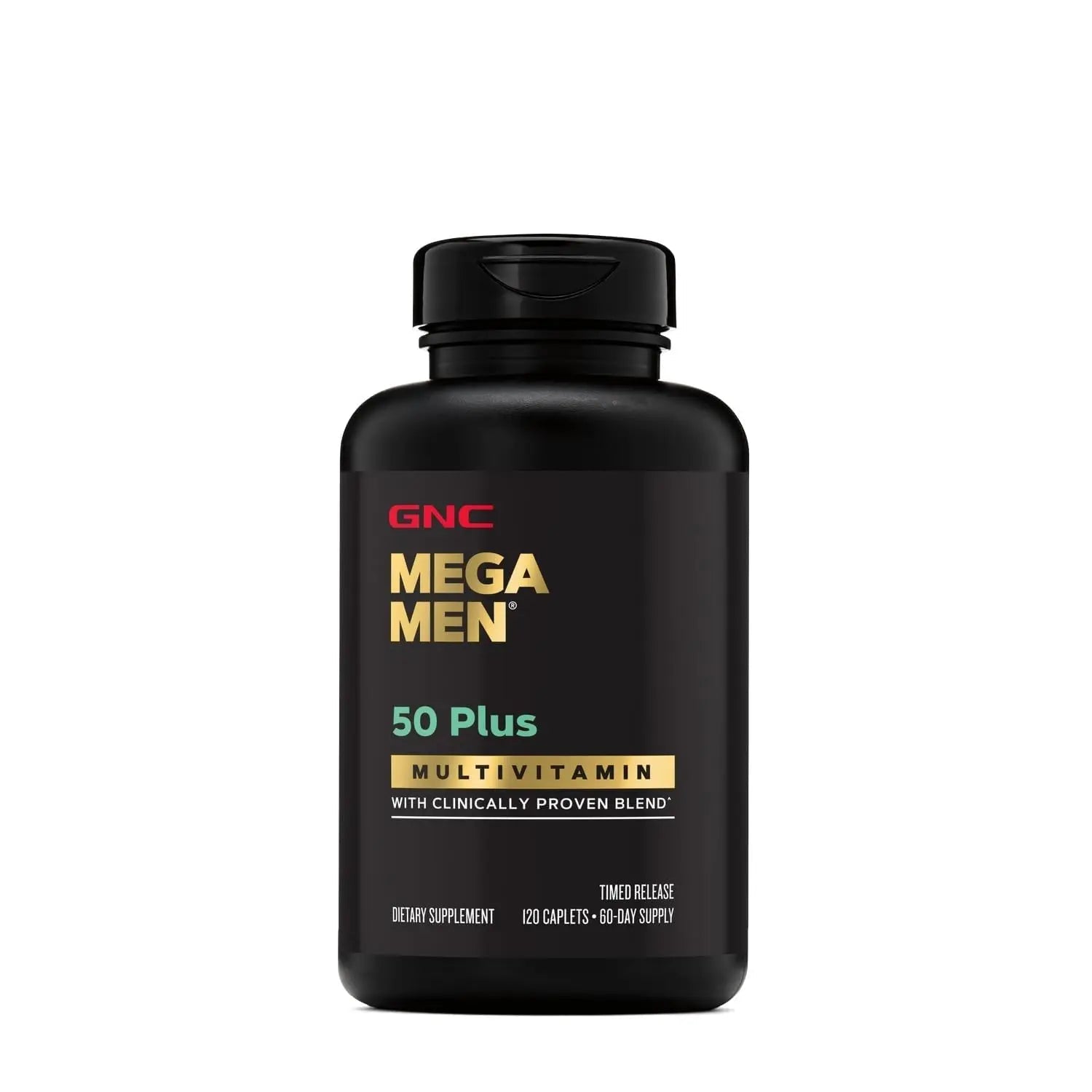 GNC Mega Men 50 Plus Multivitamin | Antioxidants | Heart Health | Prostate and Circulatory Support | 120 Count GNC buy supplements canada