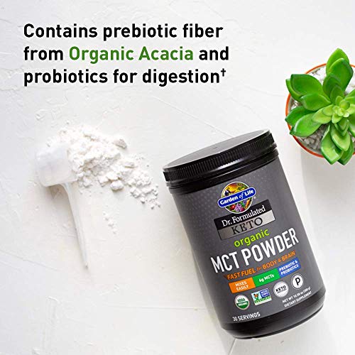 Garden of Life Dr. Formulated Keto Organic MCT Powder - 30 Servings, 6g MCTs Garden of Life buy supplements canada