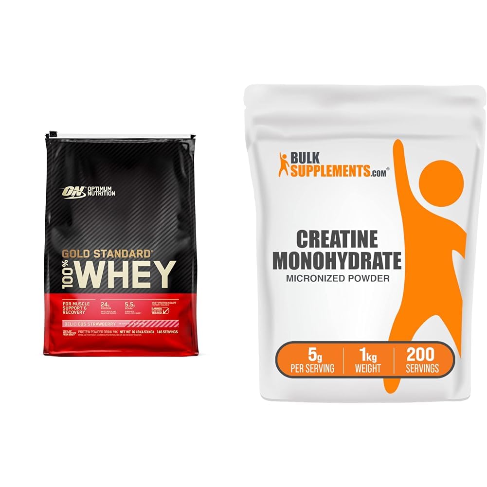 Optimum Nutrition Gold Standard 100% Whey Protein Powder, Delicious Strawberry Optimum Nutrition buy supplements canada