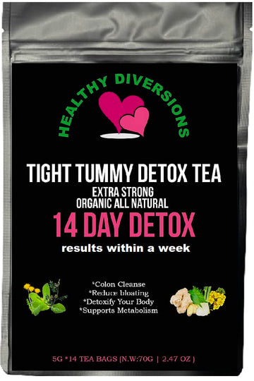 Healthy Diversions Tight Tummy Detox Tea, Extra Strength Results Within a Week Reduce Heath Secret buy supplements canada