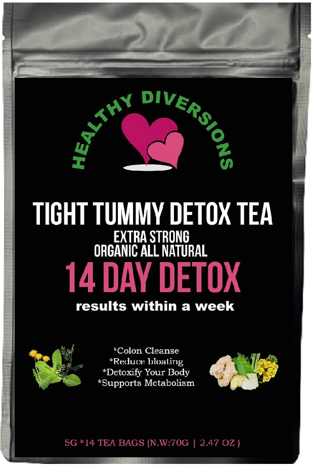 Healthy Diversions Tight Tummy Detox Tea, Extra Strength Results Within a Week Reduce Heath Secret buy supplements canada