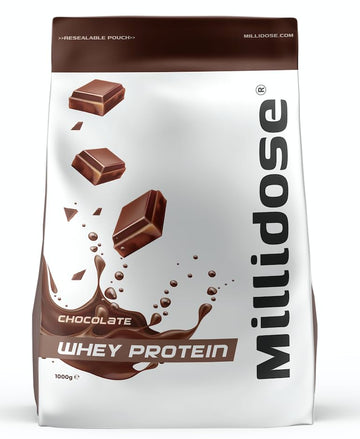 Millidose Chocolate Whey Protein Powder - 1kg of High-Protein Blend with 36g per Serving Generic buy supplements canada